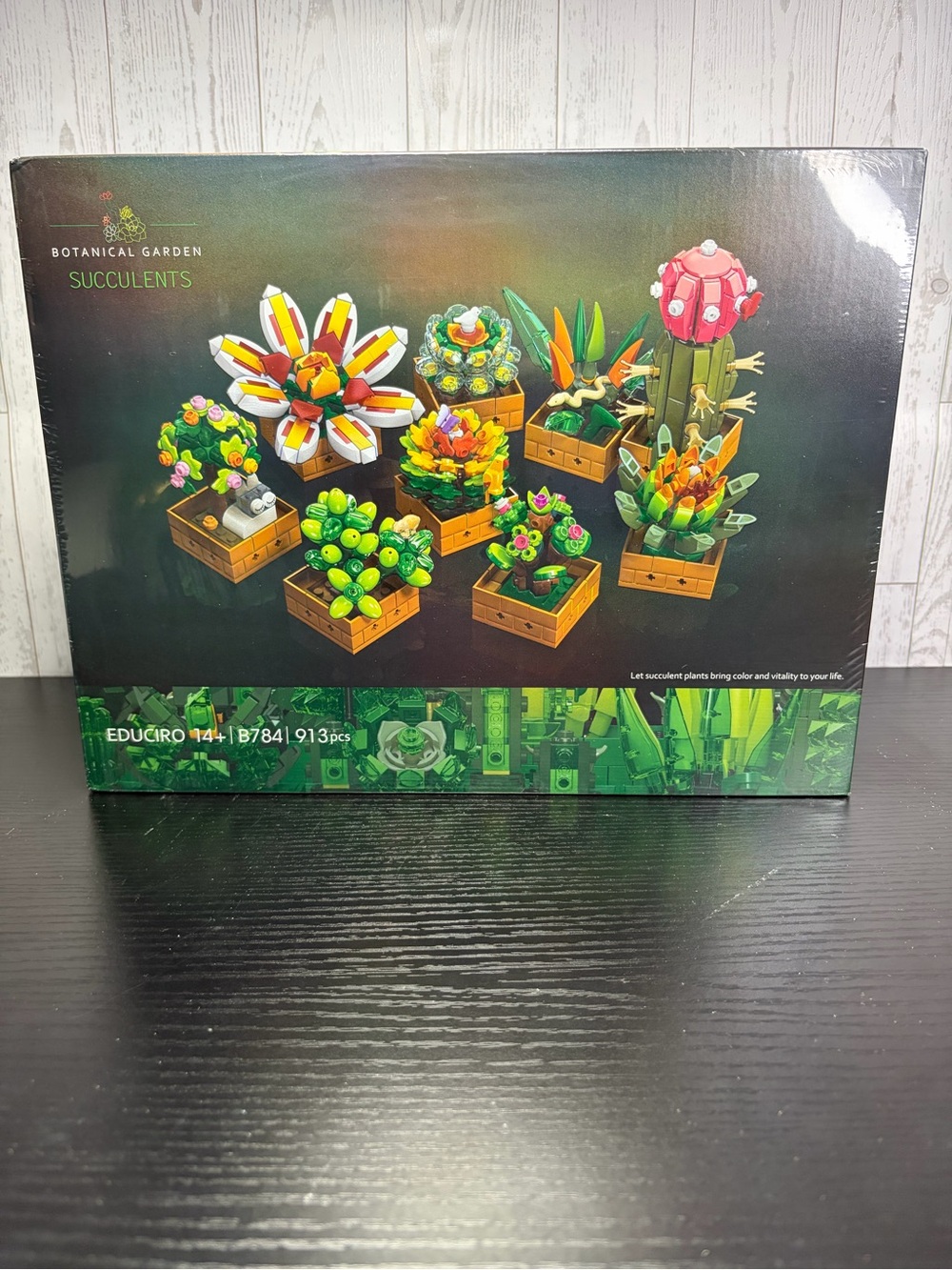 EDUCIRO Botanical Garden Succulents Building Set - Multicolor